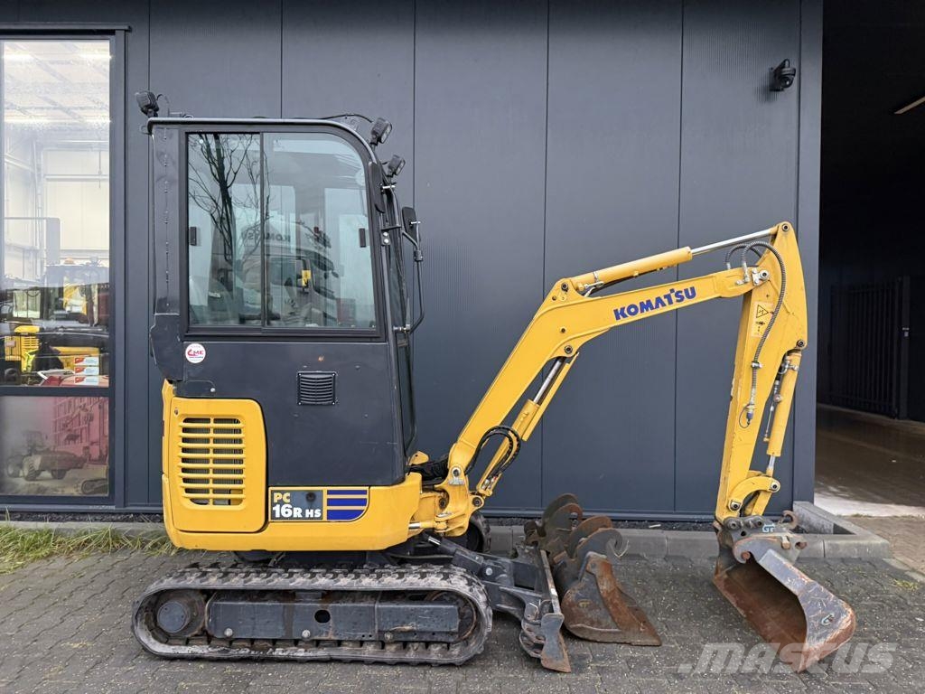 Komatsu PC16R-3HS (2022 / 170 uur) Minikoparki