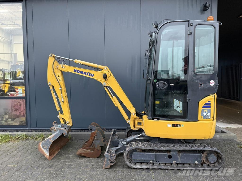 Komatsu PC16R-3HS (2022 / 170 uur) Minikoparki