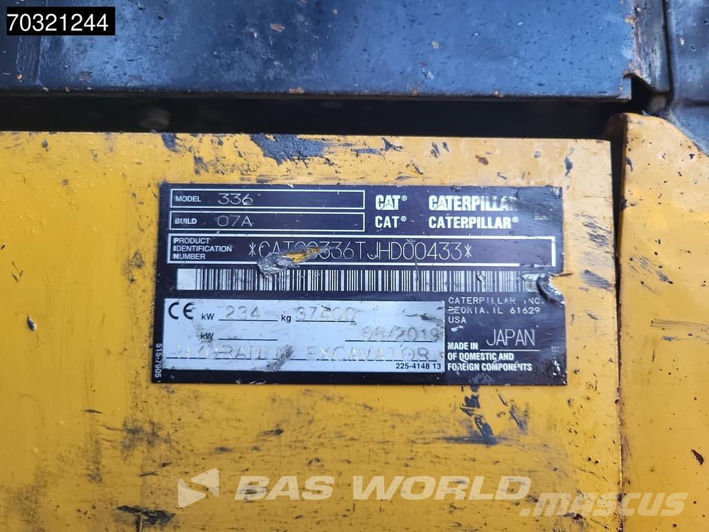 CAT 336 -07A حفارات زحافة