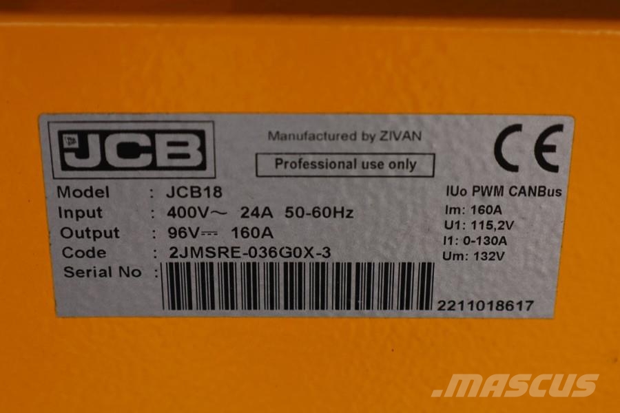 JCB 525-60E Fully Electric, 2500kg Capacity, 6m Liftin Teleskooplaadurid