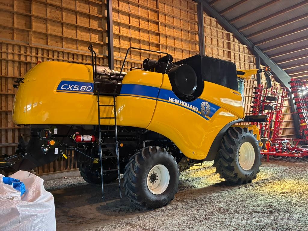 New Holland CX 5.80 4 WD Sveriges finaste Mähdrescher