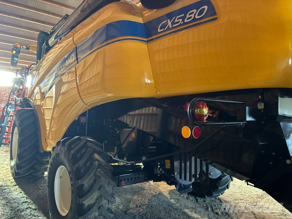 New Holland CX 5.80 4 WD Sveriges finaste Mähdrescher