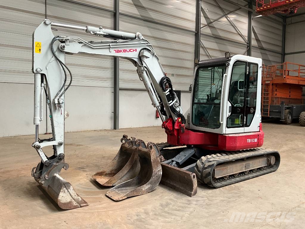 Takeuchi TB 153 FR حفارات صغيرة أقل من 7 طن (حفارات صغيرة)