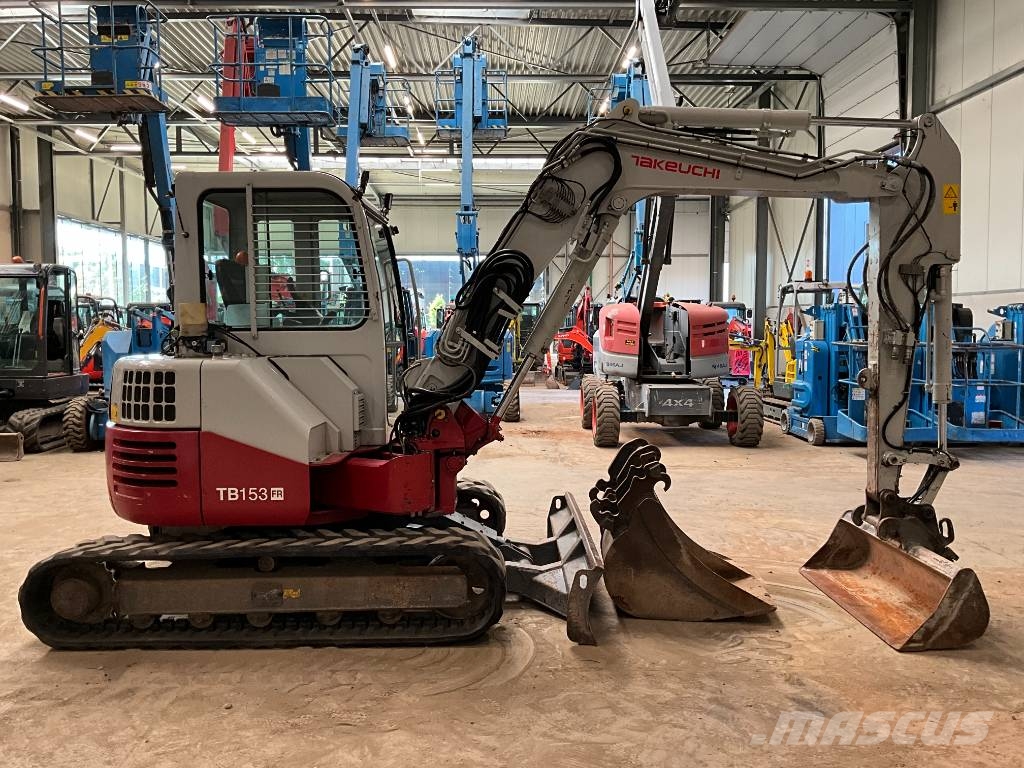 Takeuchi TB 153 FR حفارات صغيرة أقل من 7 طن (حفارات صغيرة)