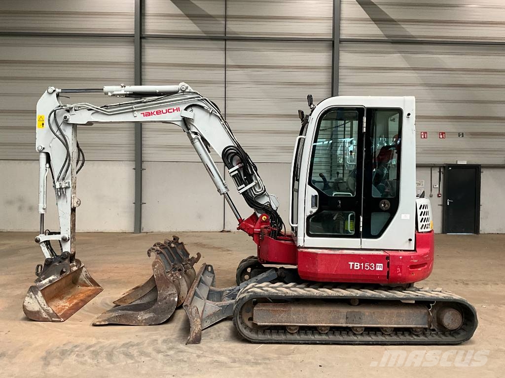 Takeuchi TB 153 FR حفارات صغيرة أقل من 7 طن (حفارات صغيرة)