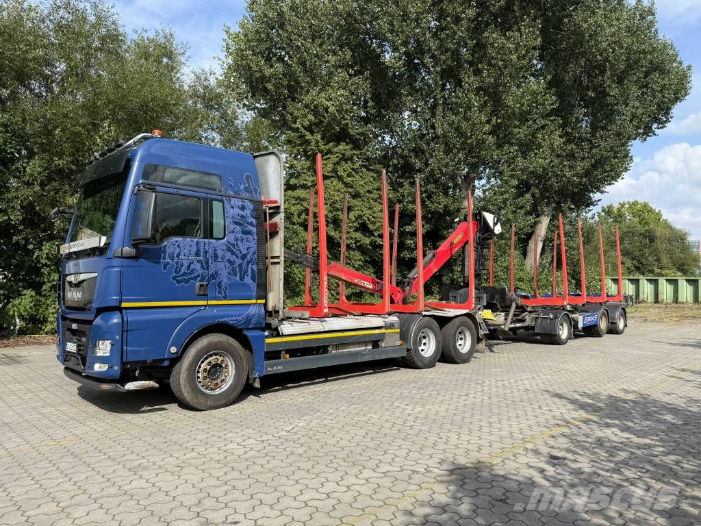 Man TGX 33.500, 2018, Hamburg, Hamburg, Germany - Used forest machine ...
