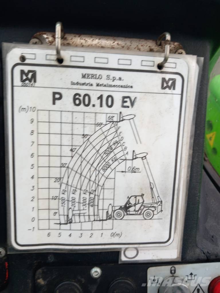 Merlo 60.10 Teleskopiskie manipulatori