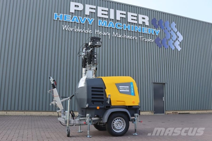 Atlas Copco Hilight H6+  Valid inspection, Max Boom Height 8m, أبراج خفيفة