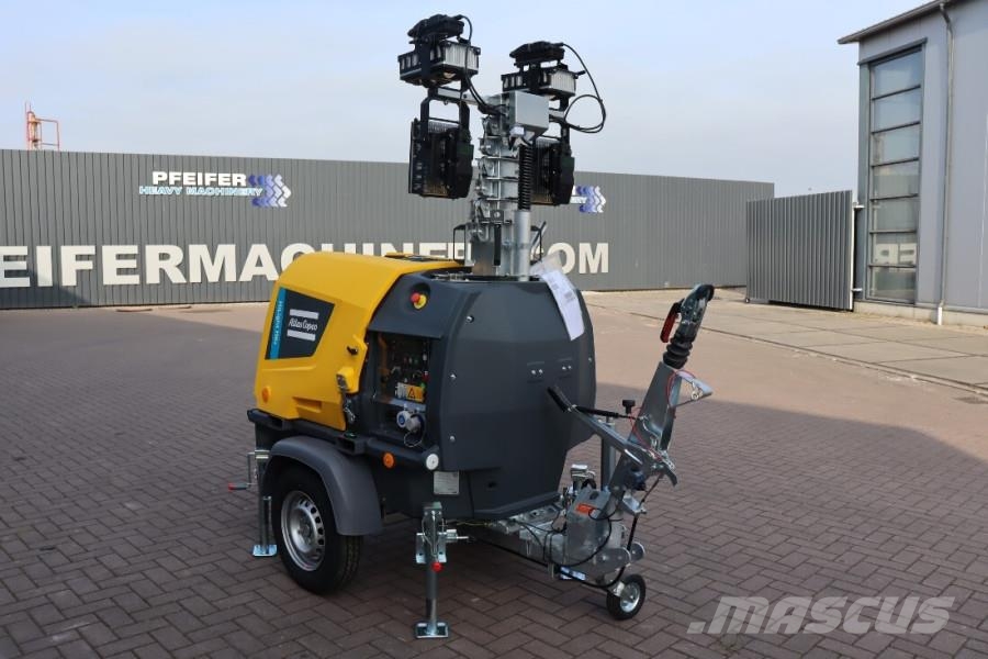 Atlas Copco Hilight H6+  Valid inspection, Max Boom Height 8m, أبراج خفيفة