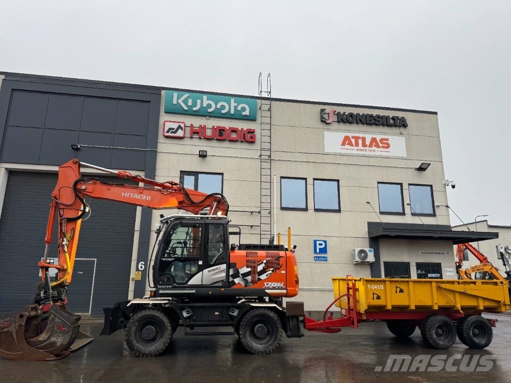 日立建机ZX 170 W-6 Peräkärry 2-akselinen, 2019, Pirkkala