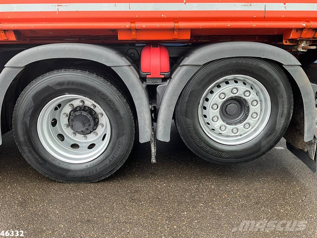 Scania P 320 HMF 14 Tonmeter Z-kraan Just 199.760 km! 덤프 트럭