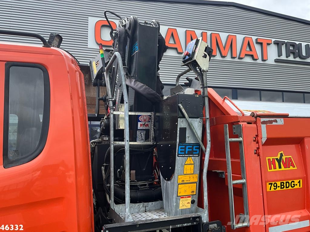 Scania P 320 HMF 14 Tonmeter Z-kraan Just 199.760 km! 덤프 트럭