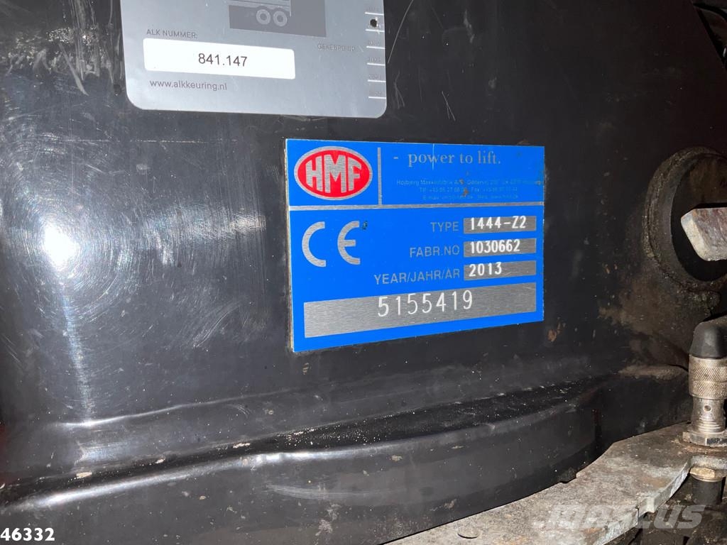 Scania P 320 HMF 14 Tonmeter Z-kraan Just 199.760 km! 덤프 트럭
