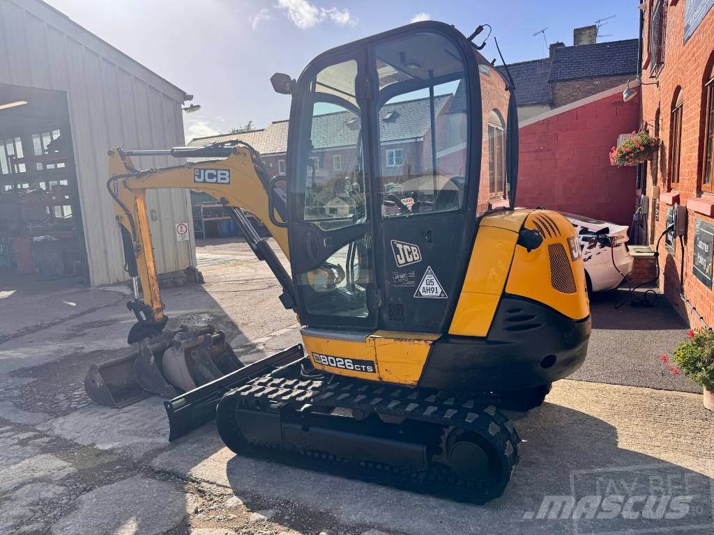 JCB 8026 CTS Miniekskavaatorid < 7 t