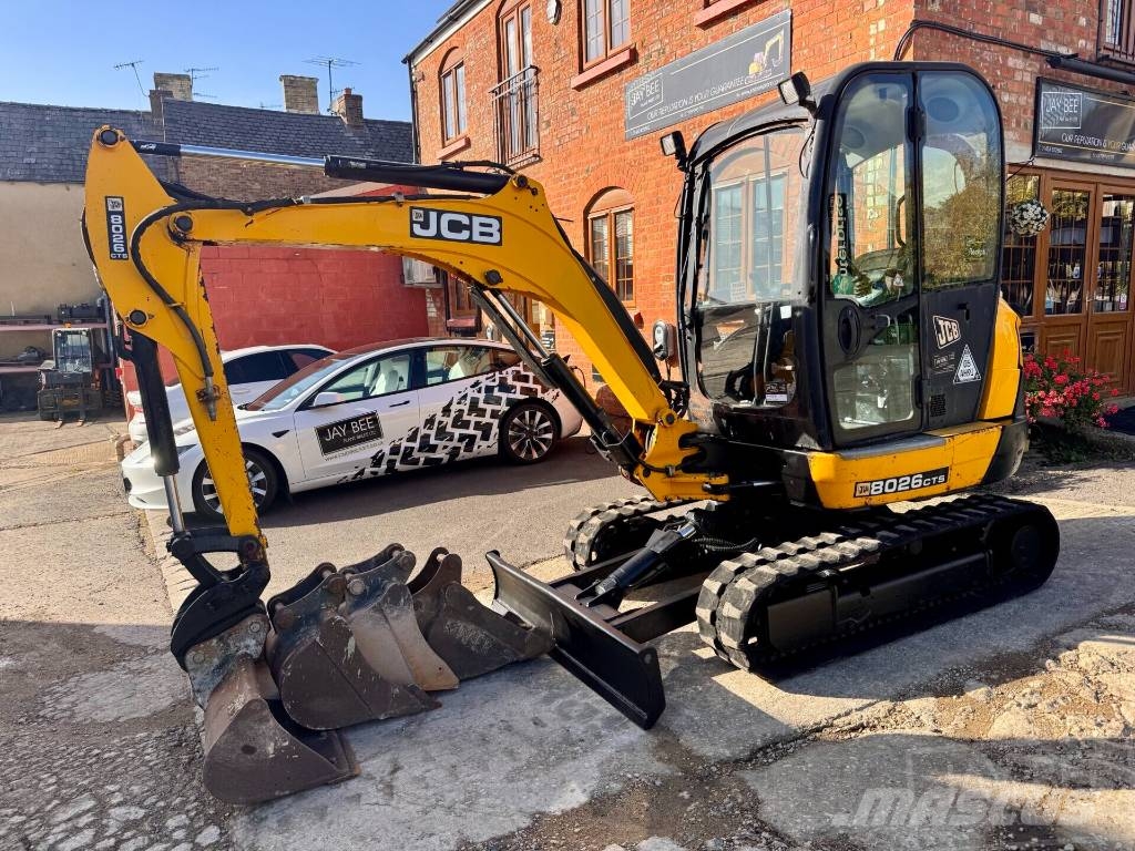 JCB 8026 CTS Miniekskavaatorid < 7 t