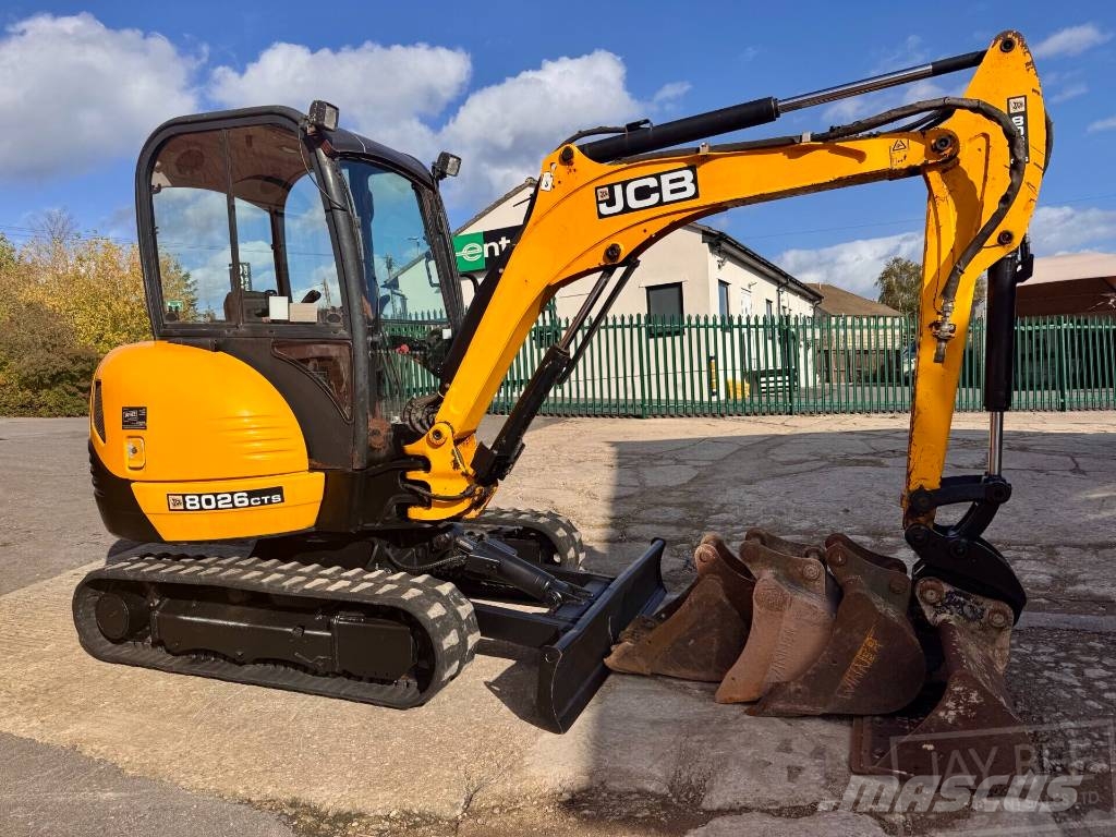 JCB 8026 CTS Miniekskavaatorid < 7 t