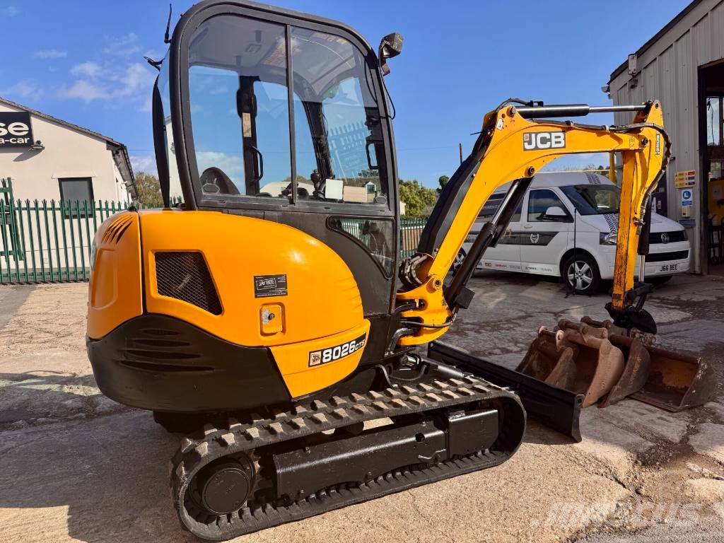 JCB 8026 CTS Miniekskavaatorid < 7 t