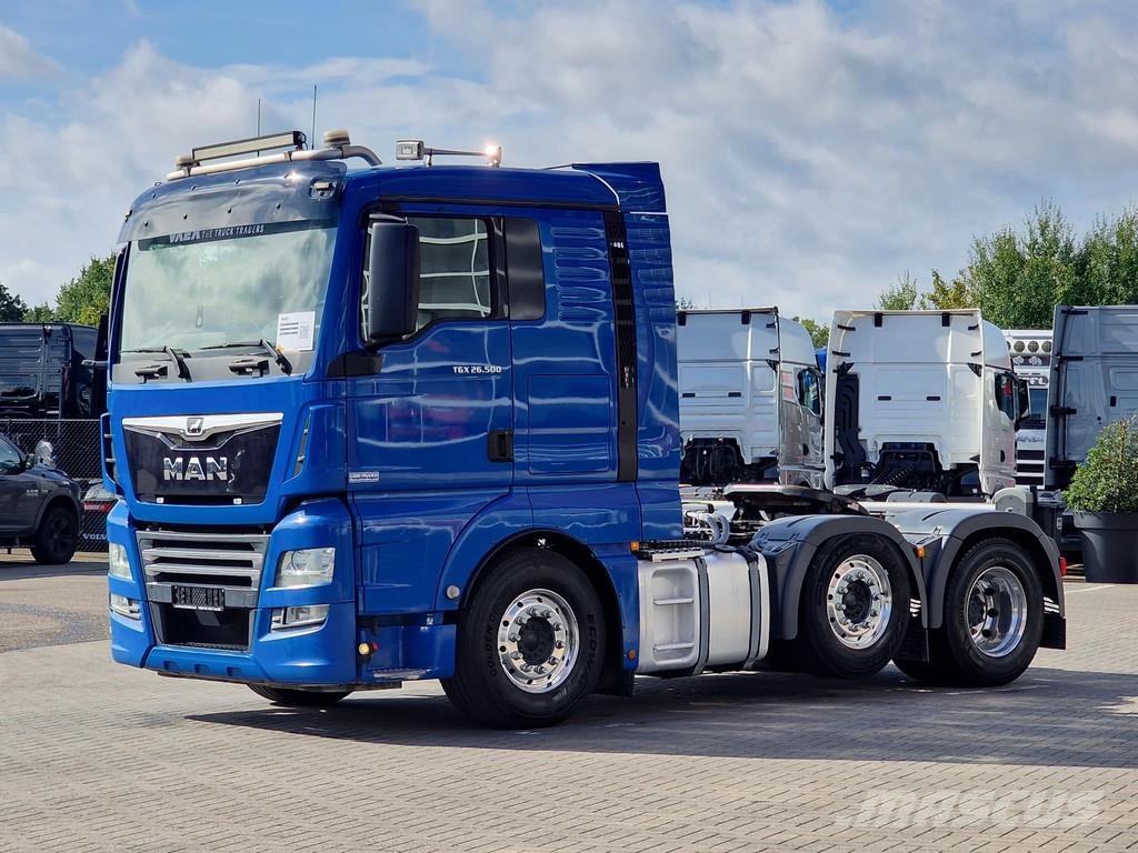 MAN TGX 26.500 6x2/4 - PTO/Hydraulic - Navi - Steering Naudoti vilkikai