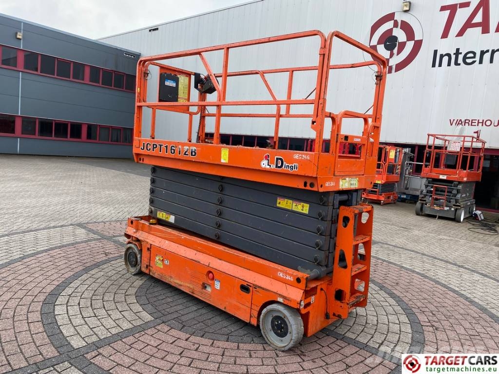 Dingli JCPT1612DCB Electric Scissor Work 1612 Lift 1570cm Plataformas tijera