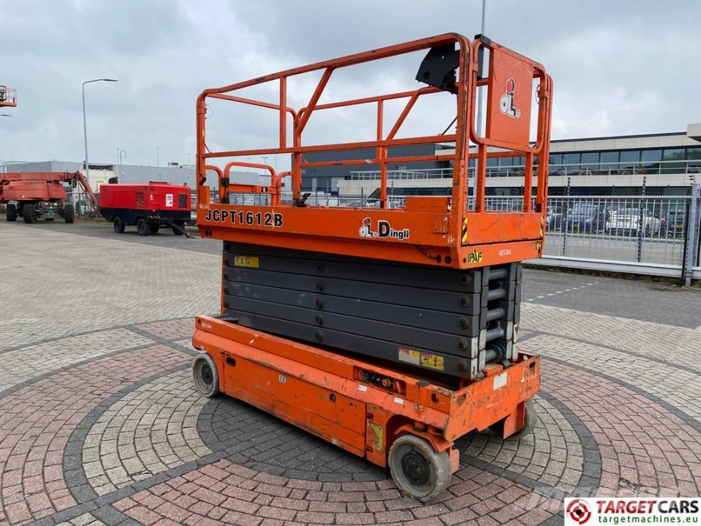 Dingli JCPT1612DCB Electric Scissor Work 1612 Lift 1570cm Plataformas tijera
