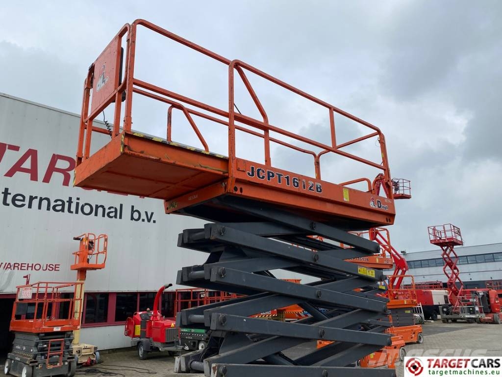 Dingli JCPT1612DCB Electric Scissor Work 1612 Lift 1570cm Plataformas tijera
