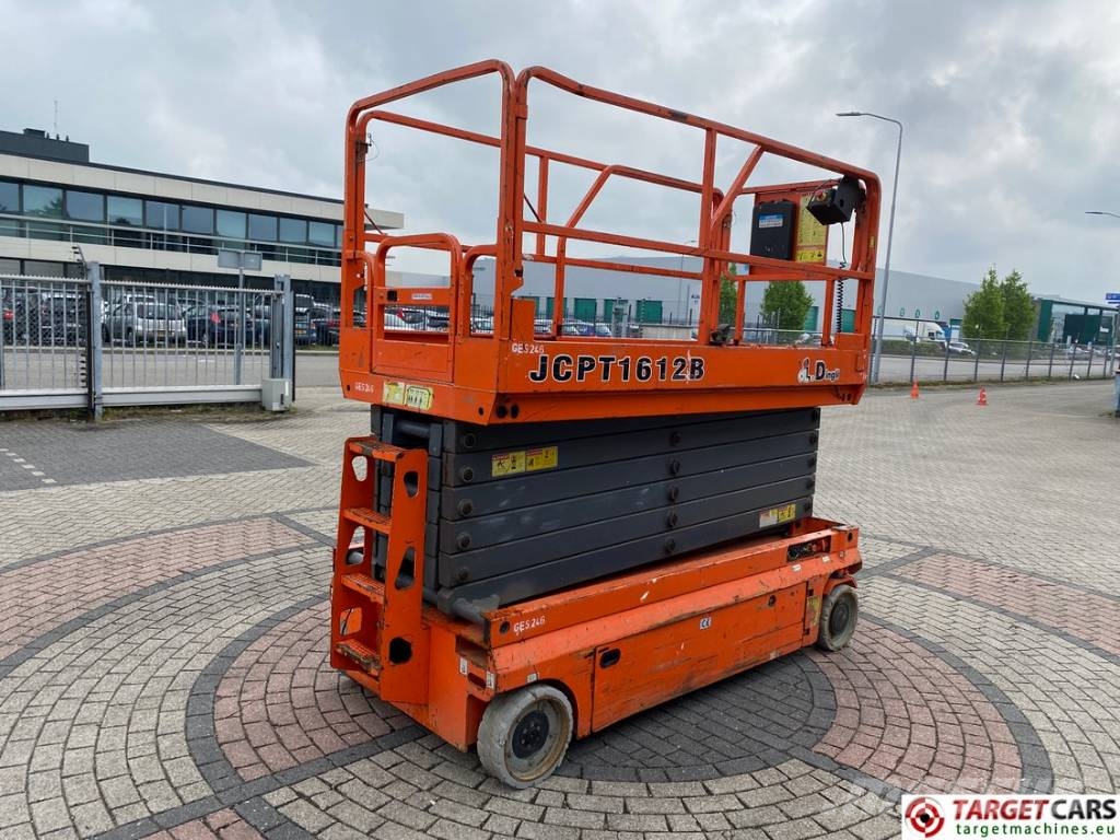 Dingli JCPT1612DCB Electric Scissor Work 1612 Lift 1570cm Plataformas tijera