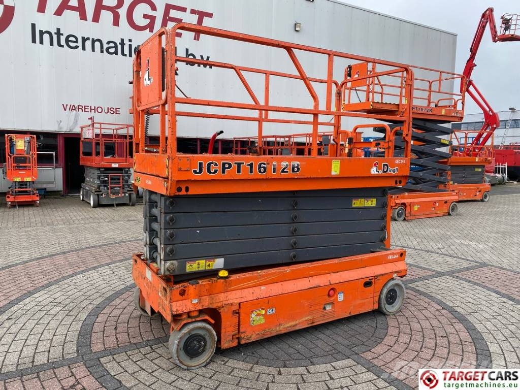 Dingli JCPT1612DCB Electric Scissor Work 1612 Lift 1570cm Plataformas tijera