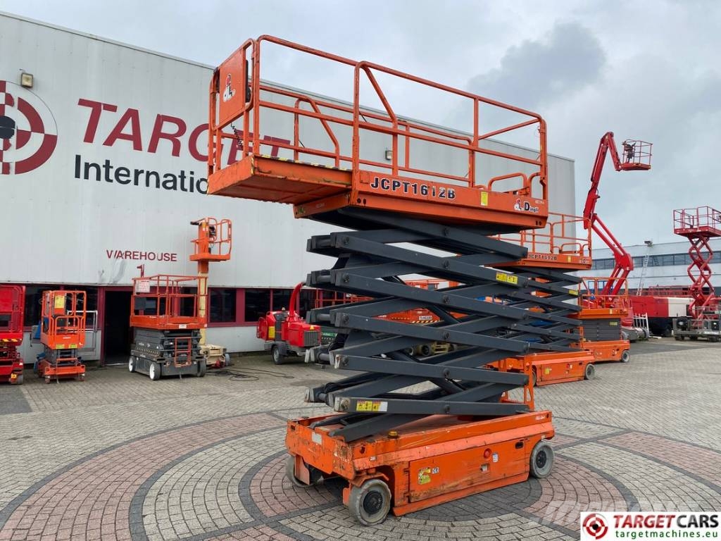 Dingli JCPT1612DCB Electric Scissor Work 1612 Lift 1570cm Plataformas tijera