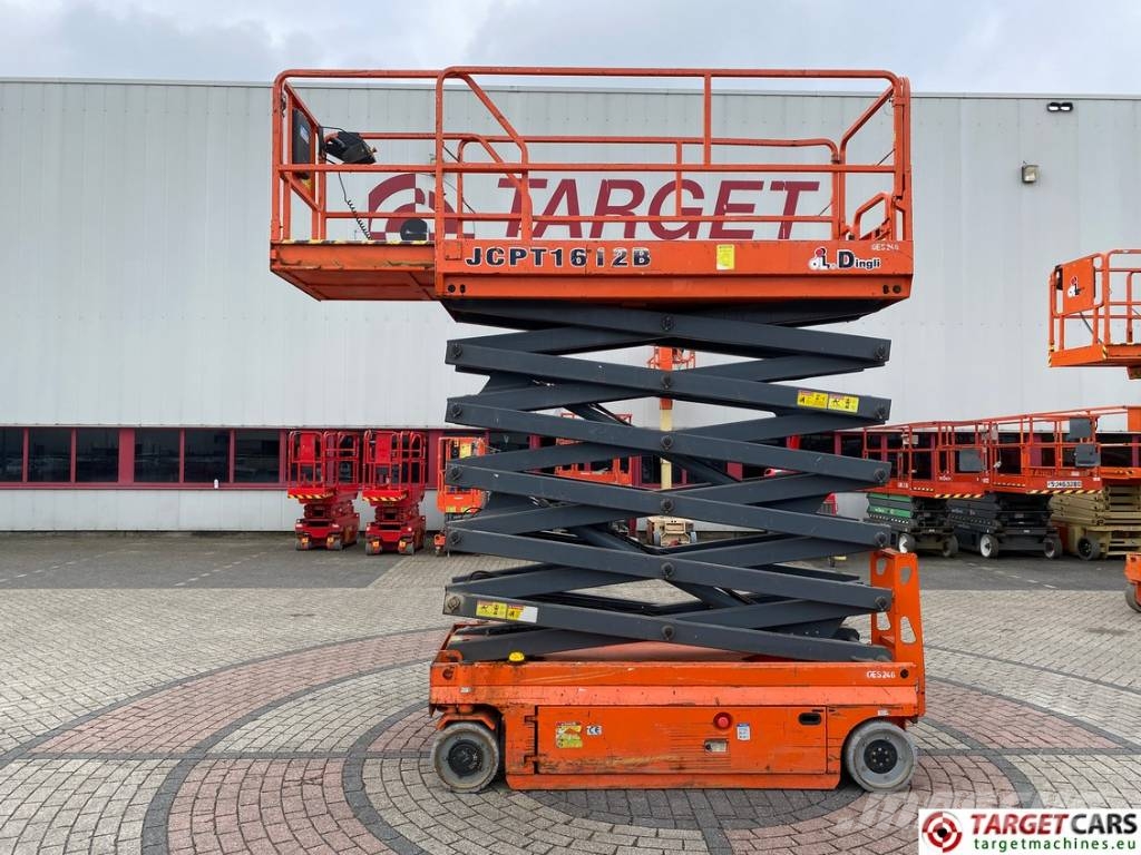 Dingli JCPT1612DCB Electric Scissor Work 1612 Lift 1570cm Plataformas tijera