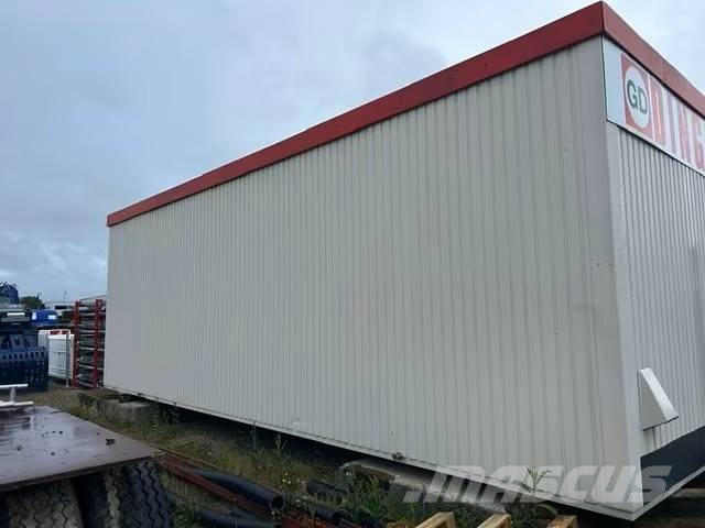 Messe Container Pastolių įrengimai
