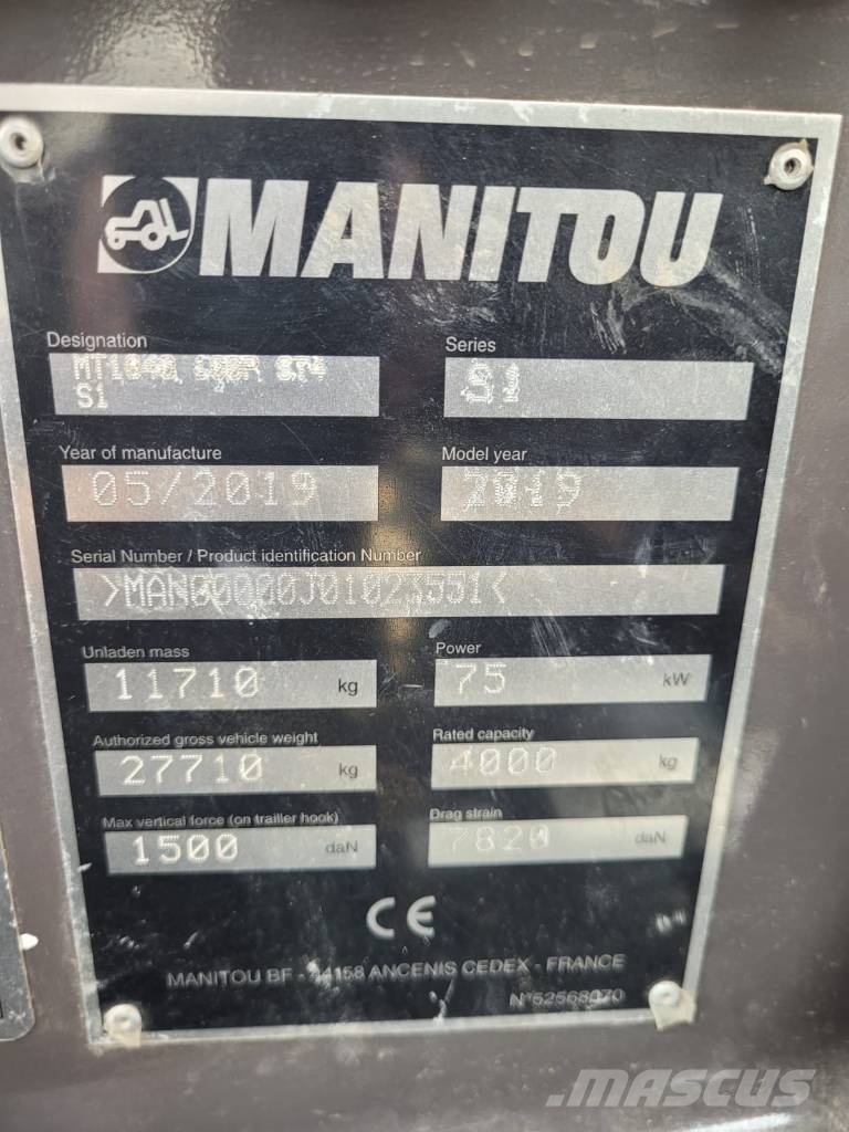 Manitou MT 1840 Телескопічні навантажувачі
