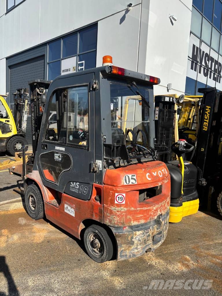 Toyota 42-7FGF18 LPG heftrucks