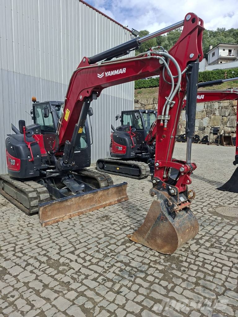 Yanmar Vio 80 Малые экскаваторы 7т-12т