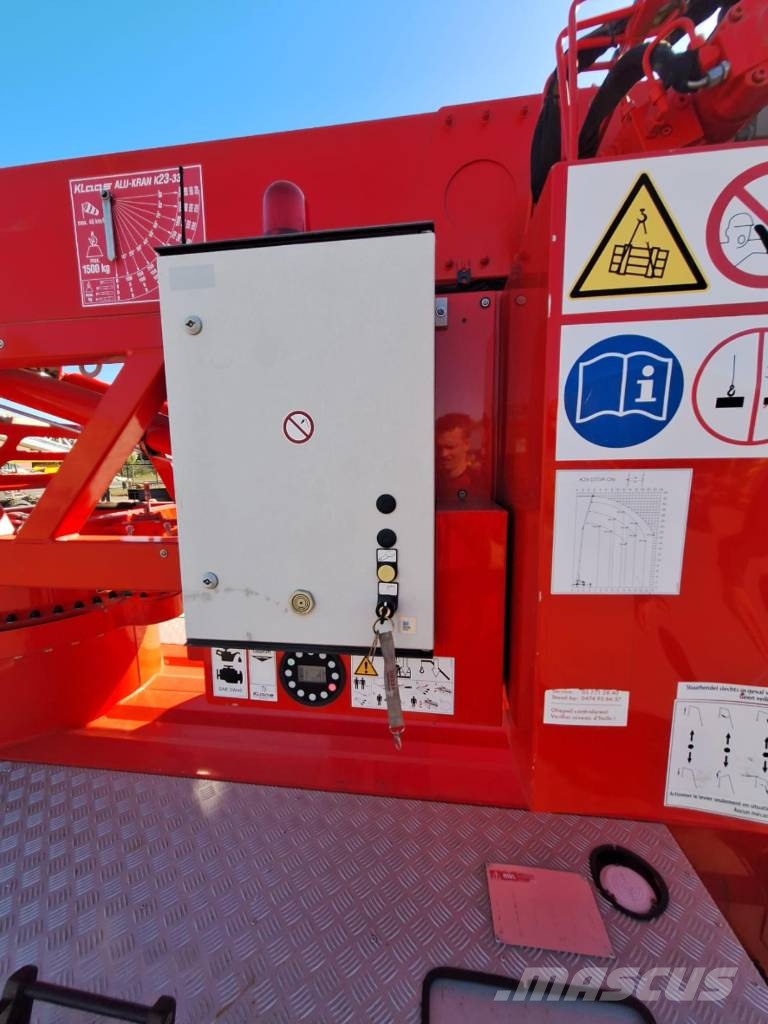 Klaas K 23/33 TSR Snelmontage kranen