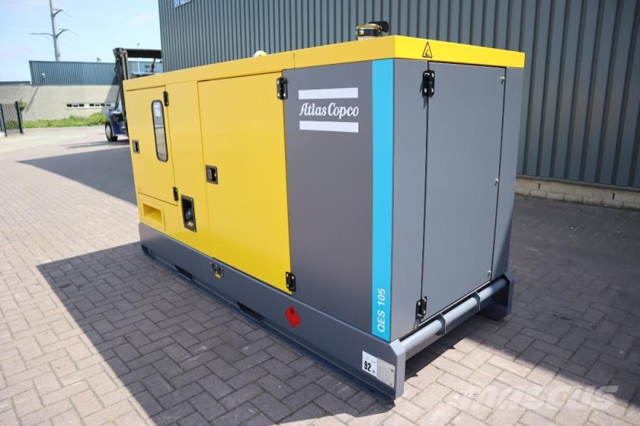 Atlas Copco QES 105 JD ST3 Valid inspection, Diesel, 105 kVA Générateurs diesel