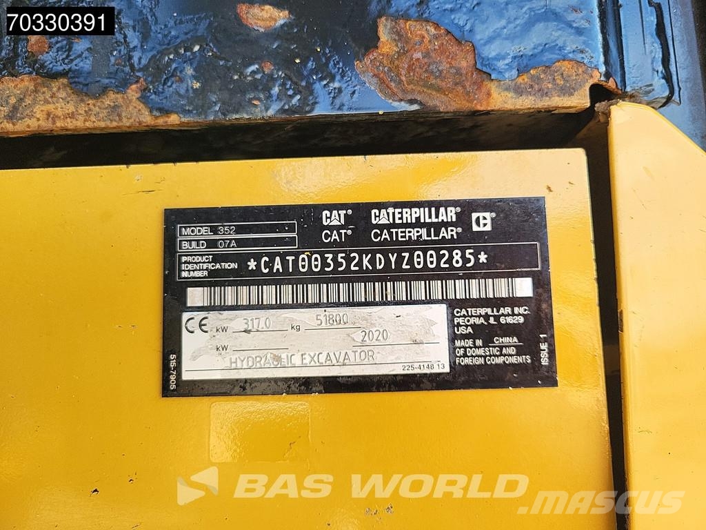 CAT 352 -07A حفارات زحافة
