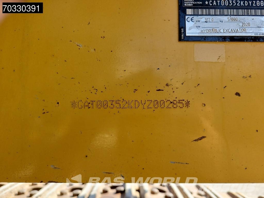 CAT 352 -07A حفارات زحافة