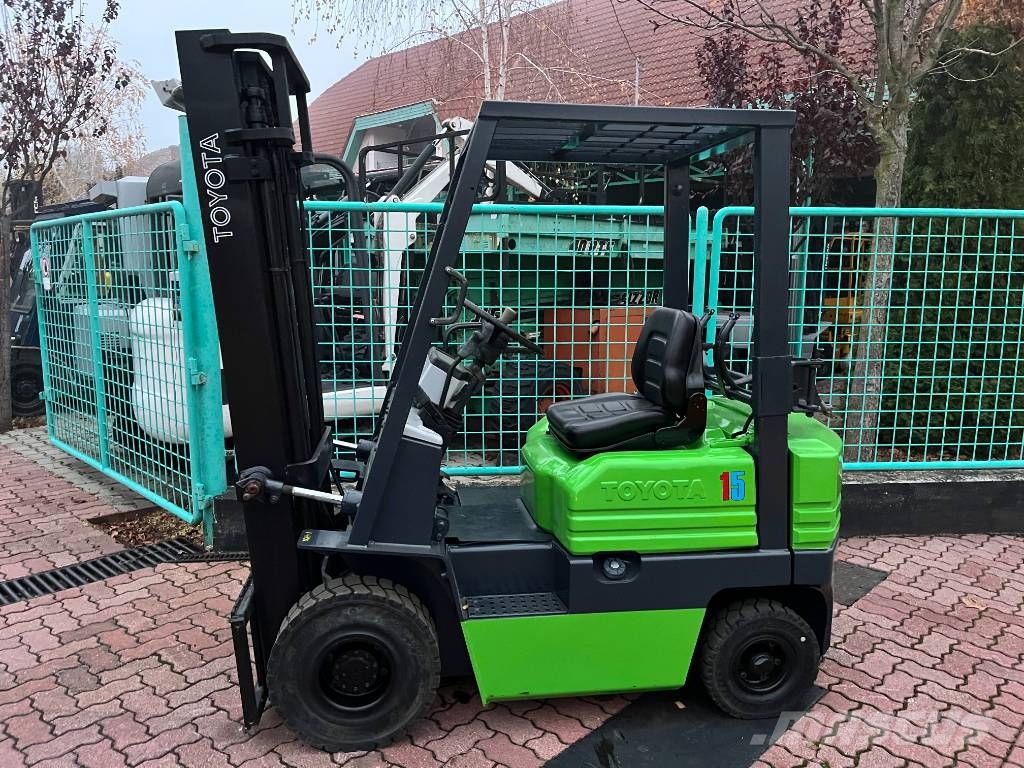Toyota 5 FG 15 V-4196 OB LPG (dujiniai) krautuvai