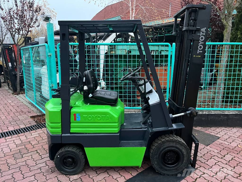 Toyota 5 FG 15 V-4196 OB LPG (dujiniai) krautuvai