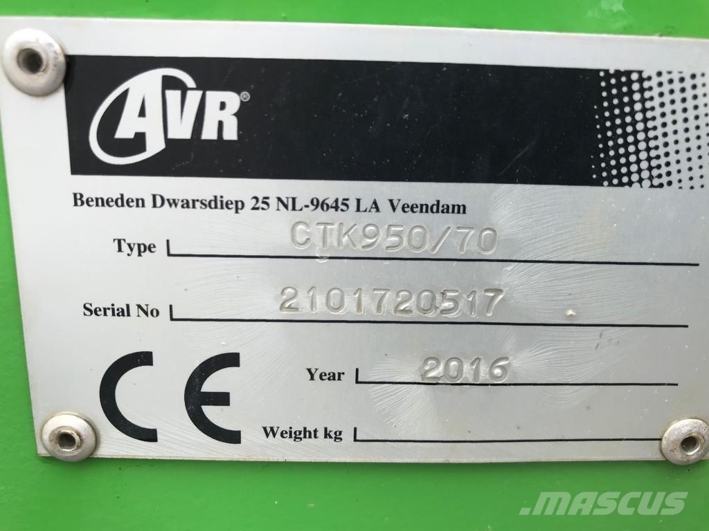 AVR CTK 950/70 馬鈴薯設備 - 其他