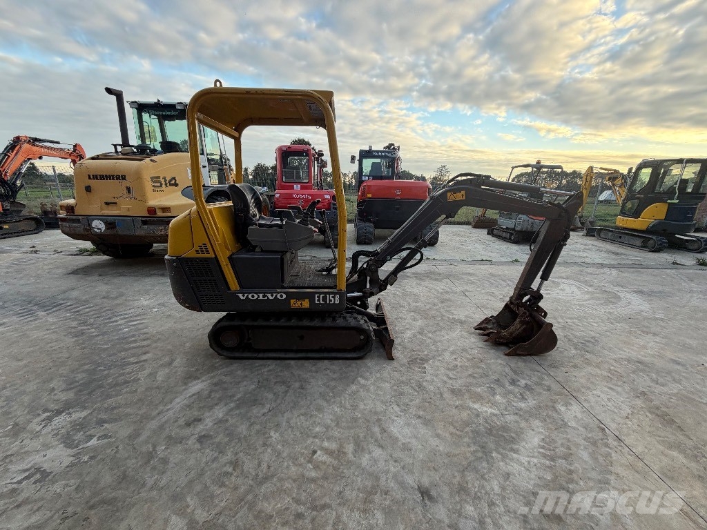 Volvo EC 15 B XR Mini bagri <7t