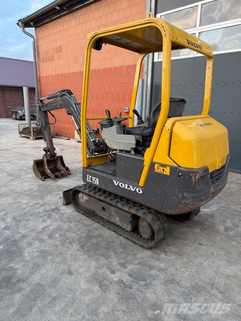 Volvo EC 15 B XR Mini bagri <7t