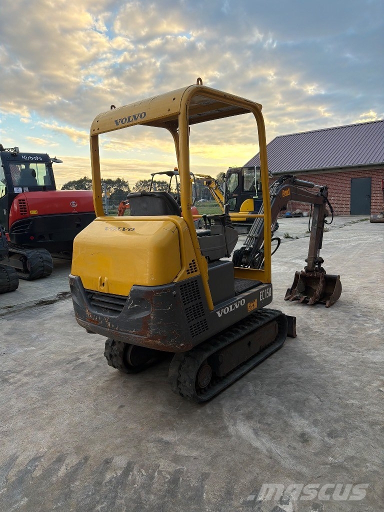 Volvo EC 15 B XR Mini bagri <7t
