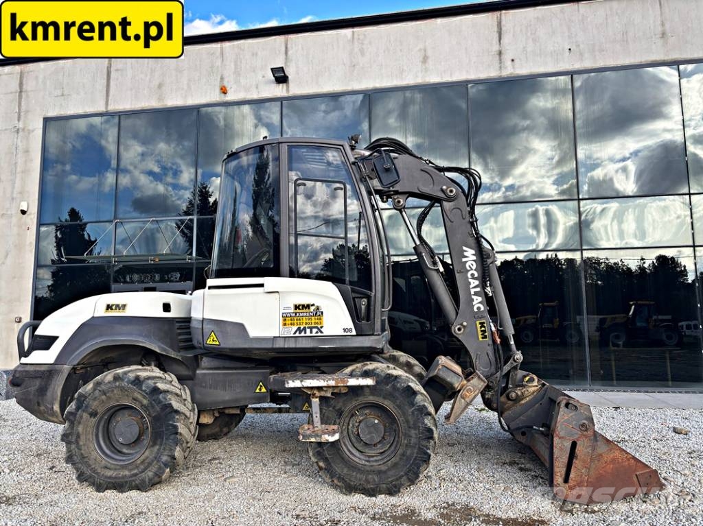Mecalac 12 MTX KOPARKO-ŁADOWARKA 2016R. | JCB 1CX 2CX 3CX TLB's