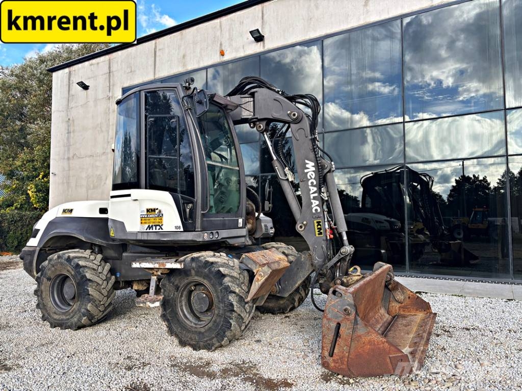 Mecalac 12 MTX KOPARKO-ŁADOWARKA 2016R. | JCB 1CX 2CX 3CX TLB's
