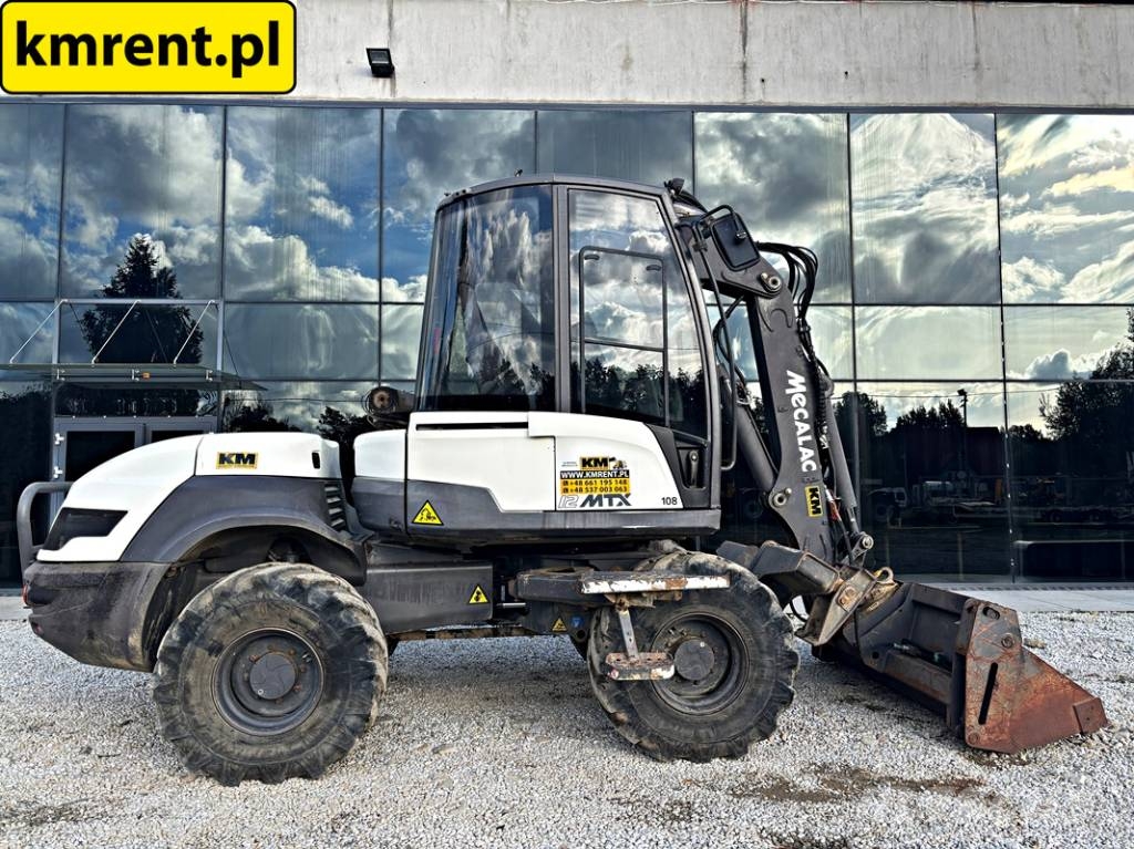 Mecalac 12 MTX KOPARKO-ŁADOWARKA 2016R. | JCB 1CX 2CX 3CX TLB's