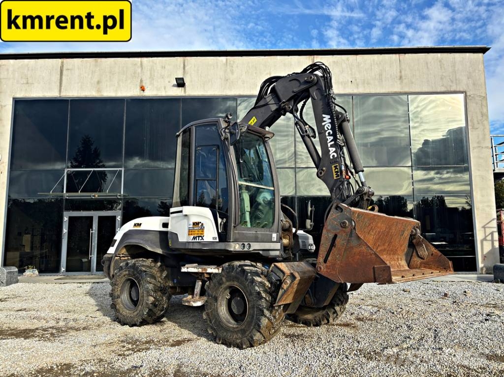 Mecalac 12 MTX KOPARKO-ŁADOWARKA 2016R. | JCB 1CX 2CX 3CX TLB's