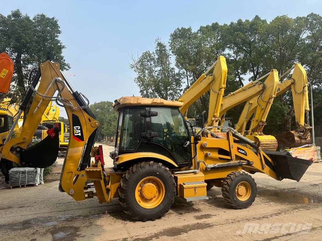 CAT 420F 백호로더