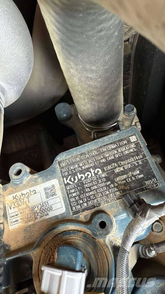 Kubota KX 080-5 حفارات وسط 7 طن - 12 طن