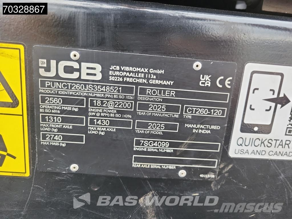 JCB CT260-120 Котки тротуарні